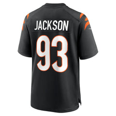 Nike McKinnley Jackson Cincinnati Bengals Game Jersey Black
