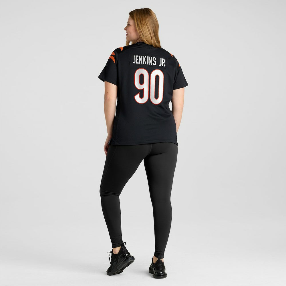 Nike Kris Jenkins Jr. Cincinnati Bengals Women's Game Jersey Black