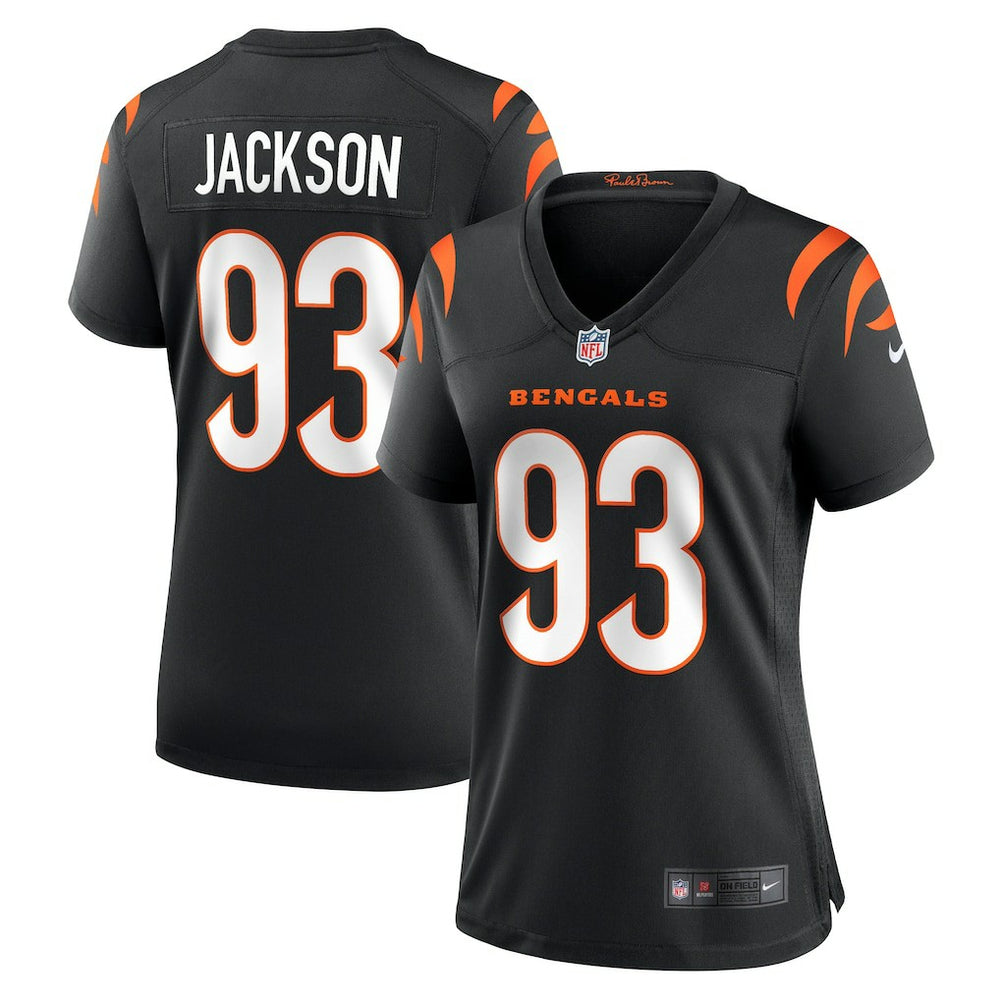 Nike McKinnley Jackson Cincinnati Bengals Women's Game Jersey Black