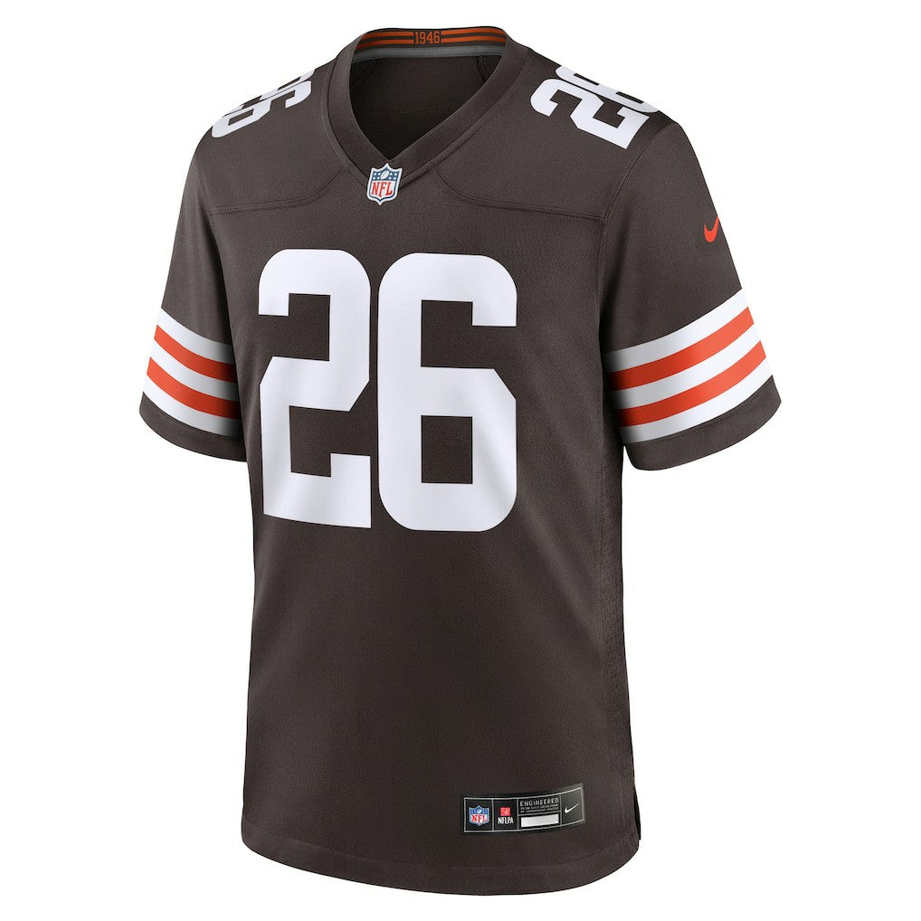 Nike Myles Harden Cleveland Browns Team Game Jersey Brown
