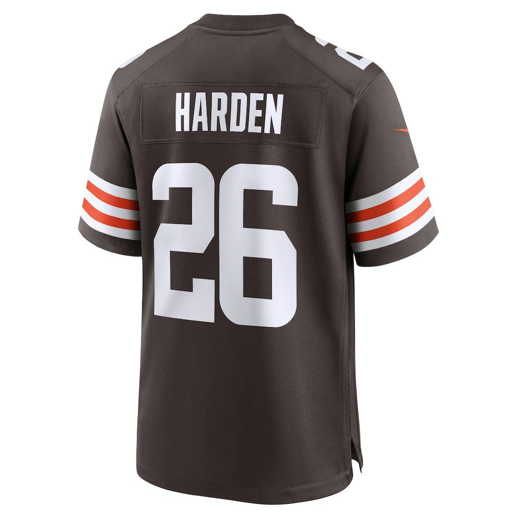 Nike Myles Harden Cleveland Browns Team Game Jersey Brown