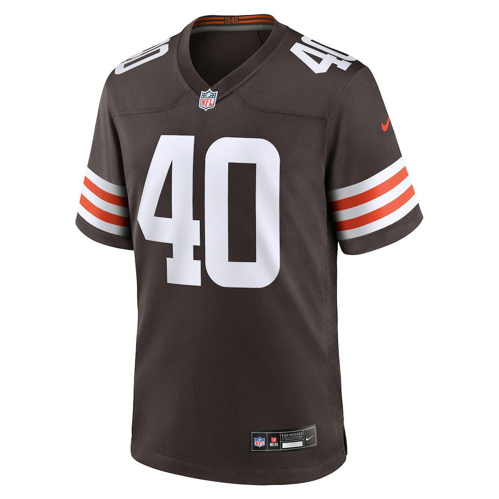 Nike Nathaniel Watson Cleveland Browns Team Game Jersey Brown