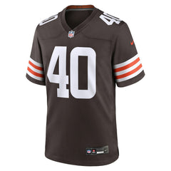 Nike Nathaniel Watson Cleveland Browns Team Game Jersey Brown