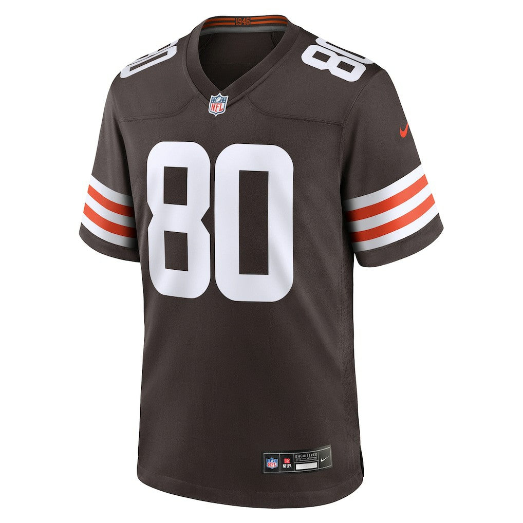 Nike Jamari Thrash Cleveland Browns Team Game Jersey Brown