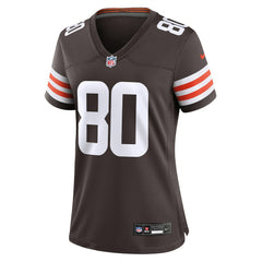 Nike Jamari Thrash Cleveland Browns Women's Game Jersey Brown