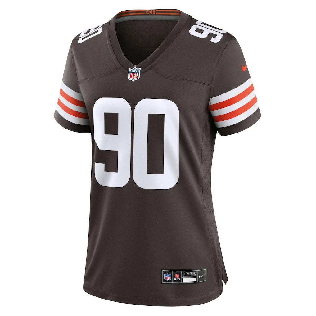 Nike Maurice Hurst II Cleveland Browns Women's Game Jersey Brown