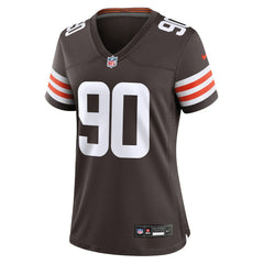 Nike Maurice Hurst II Cleveland Browns Women's Game Jersey Brown