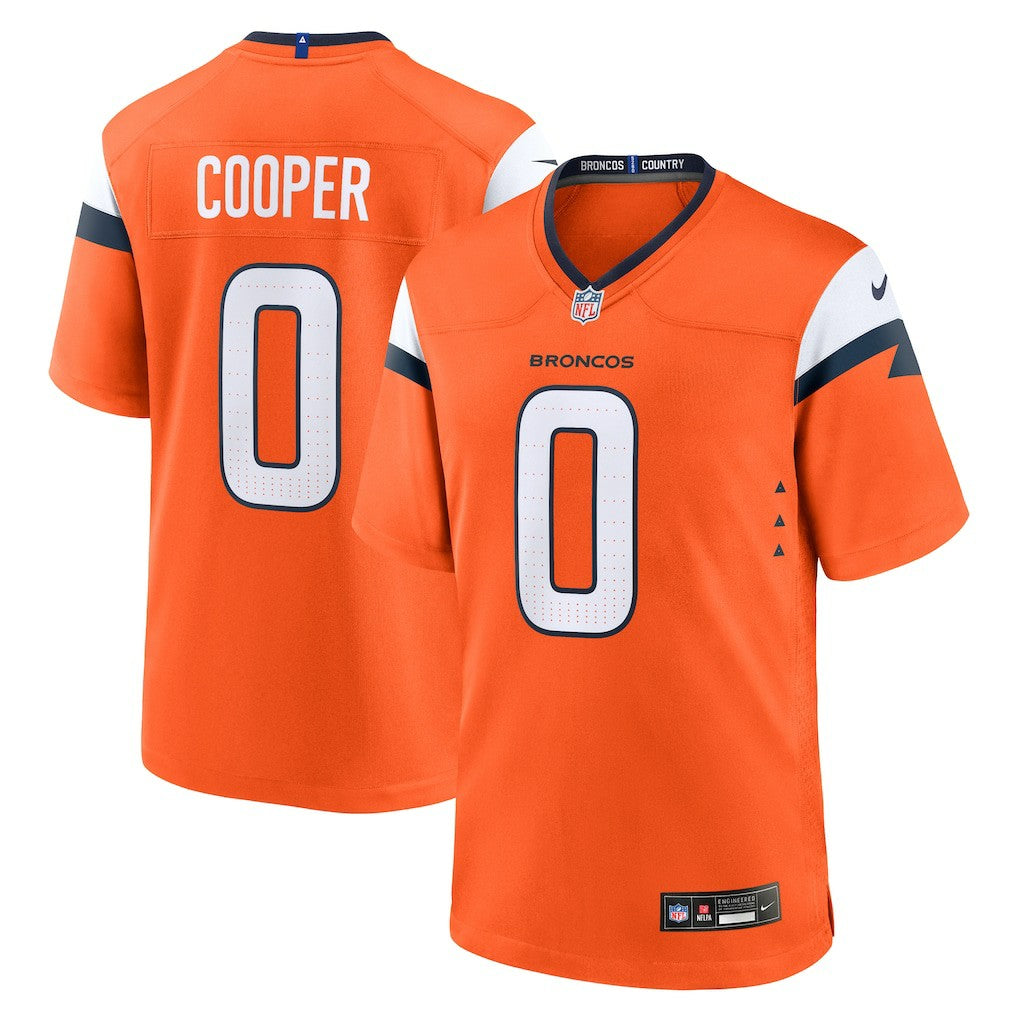 Nike Jonathon Cooper Denver Broncos Team Game Jersey Orange