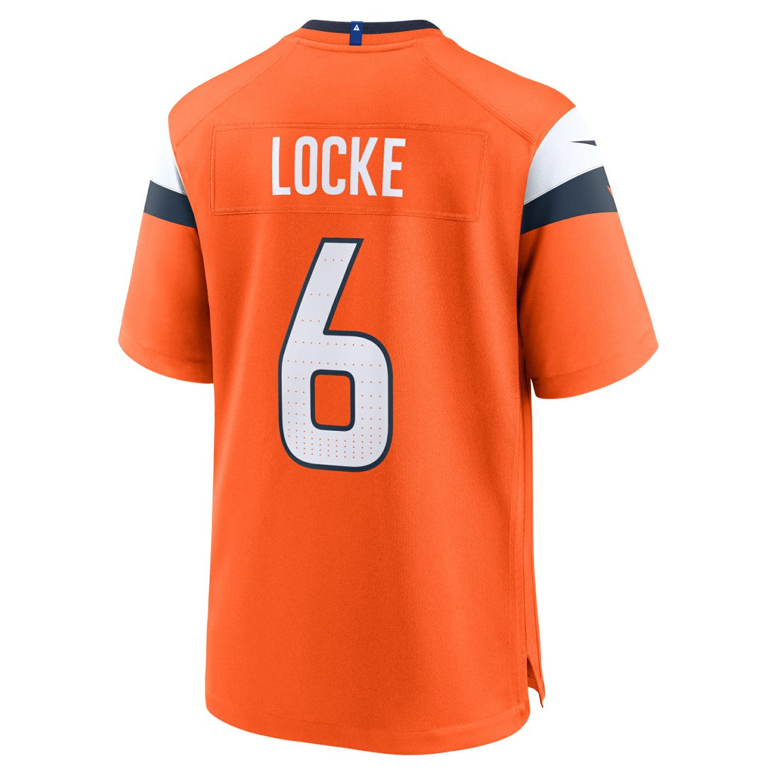 Nike P.J. Locke Denver Broncos Team Game Jersey Orange