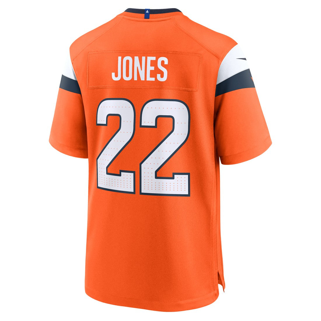 Nike Brandon Jones Denver Broncos Team Game Jersey Orange