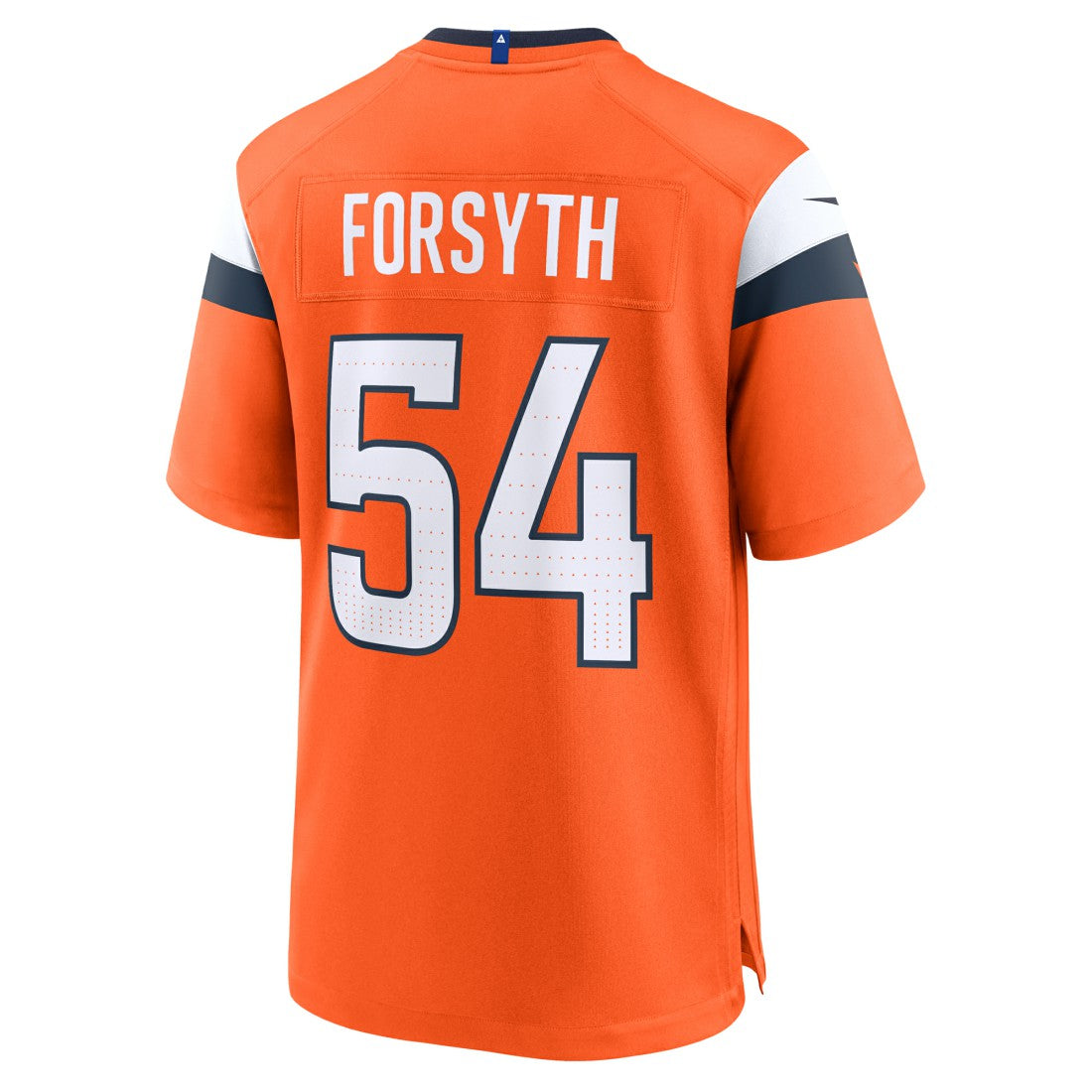 Nike Alex Forsyth Denver Broncos Team Game Jersey Orange