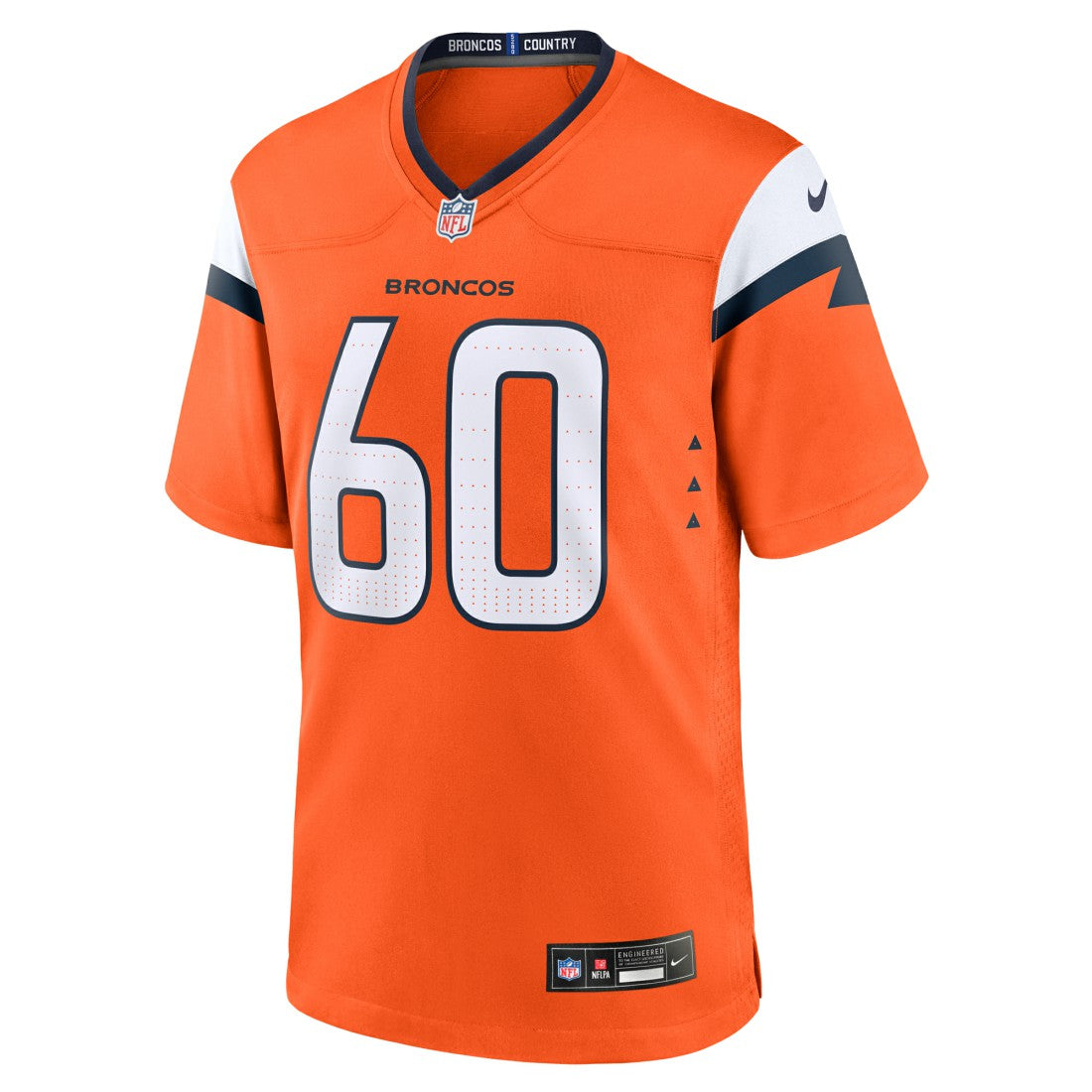 Nike Luke Wattenberg Denver Broncos Team Game Jersey Orange
