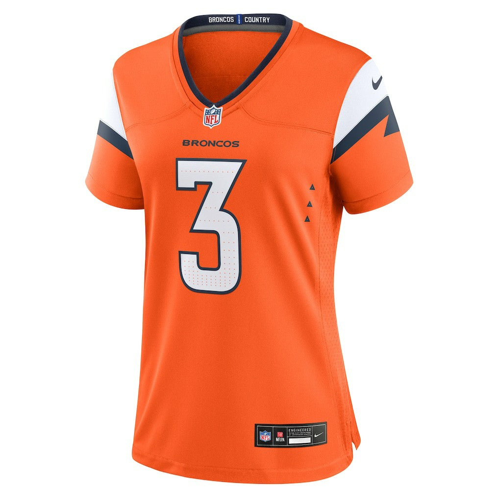 Nike Wil Lutz Denver Broncos Women's Team Game Jersey Orange