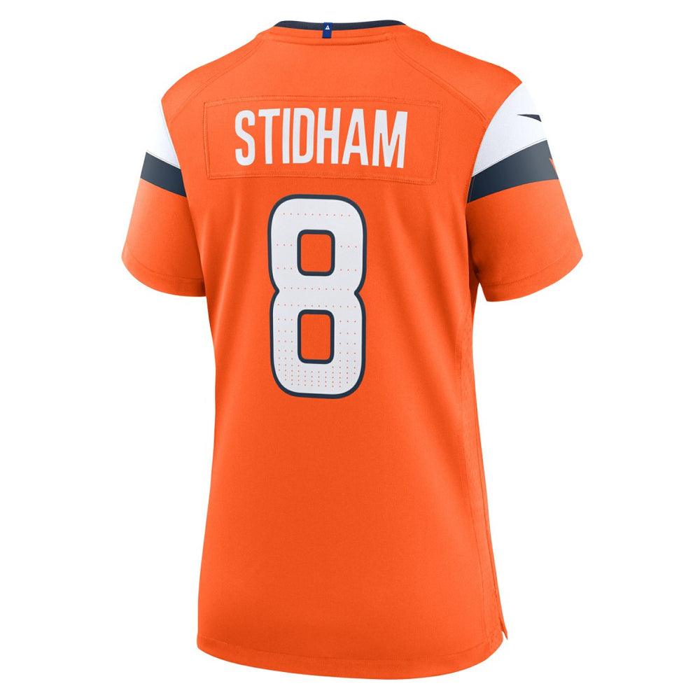 Nike Jarrett Stidham Denver Broncos Women's Team Game Jersey Orange