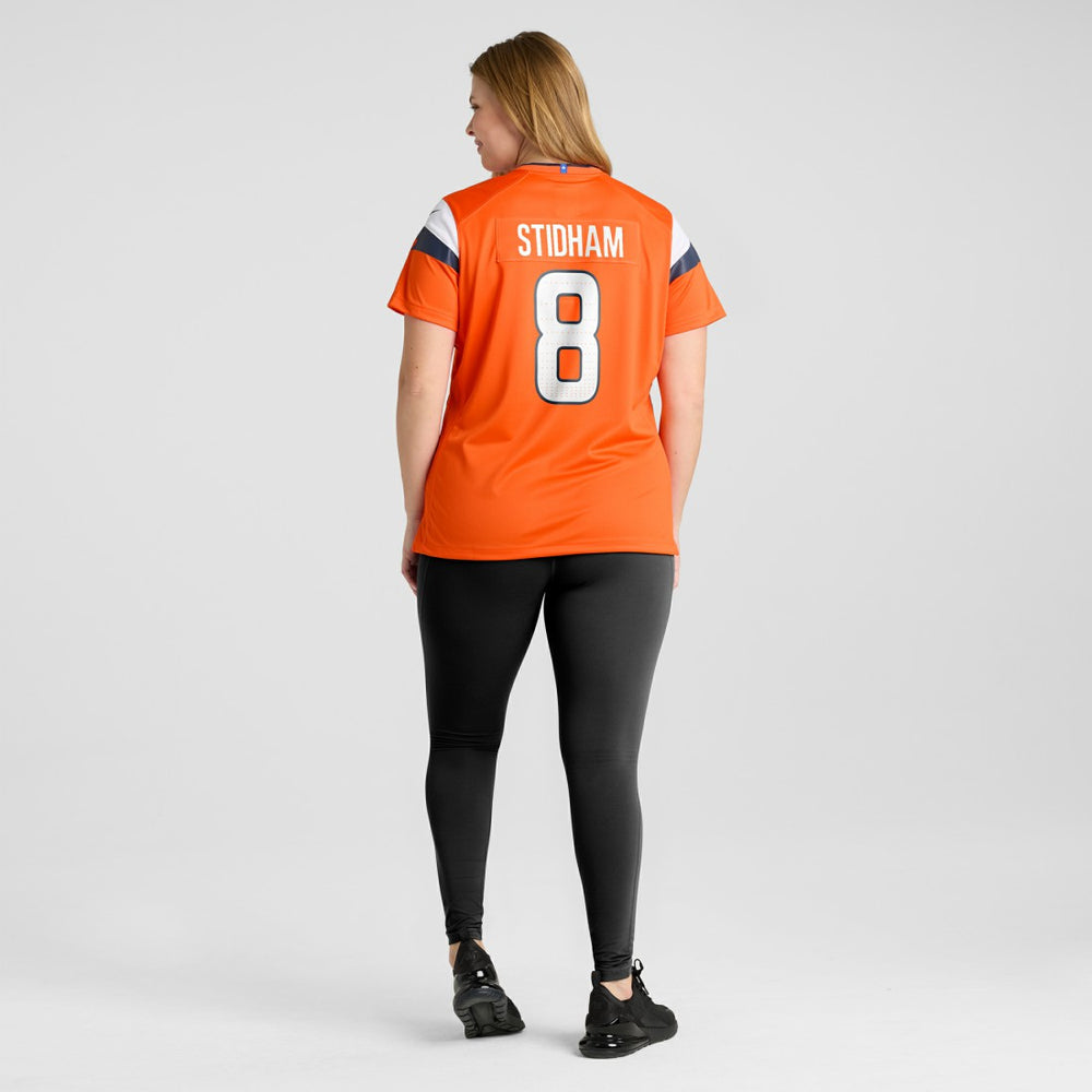 Nike Jarrett Stidham Denver Broncos Women's Team Game Jersey Orange
