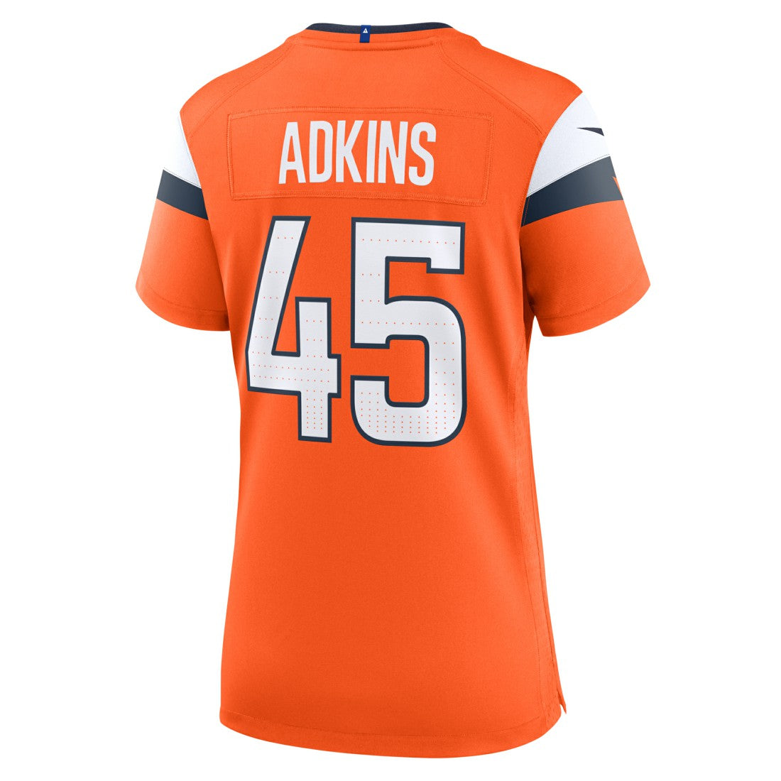 Nike Nate Adkins Denver Broncos Women's Team Game Jersey Orange