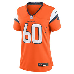 Nike Luke Wattenberg Denver Broncos Women's Team Game Jersey Orange