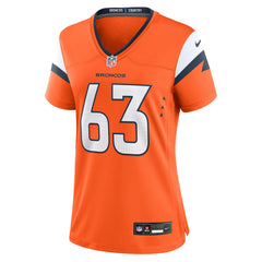 Nike Alex Palczewski Denver Broncos Women's Team Game Jersey Orange