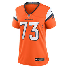 Nike Frank Crum Denver Broncos Women's Team Game Jersey Orange