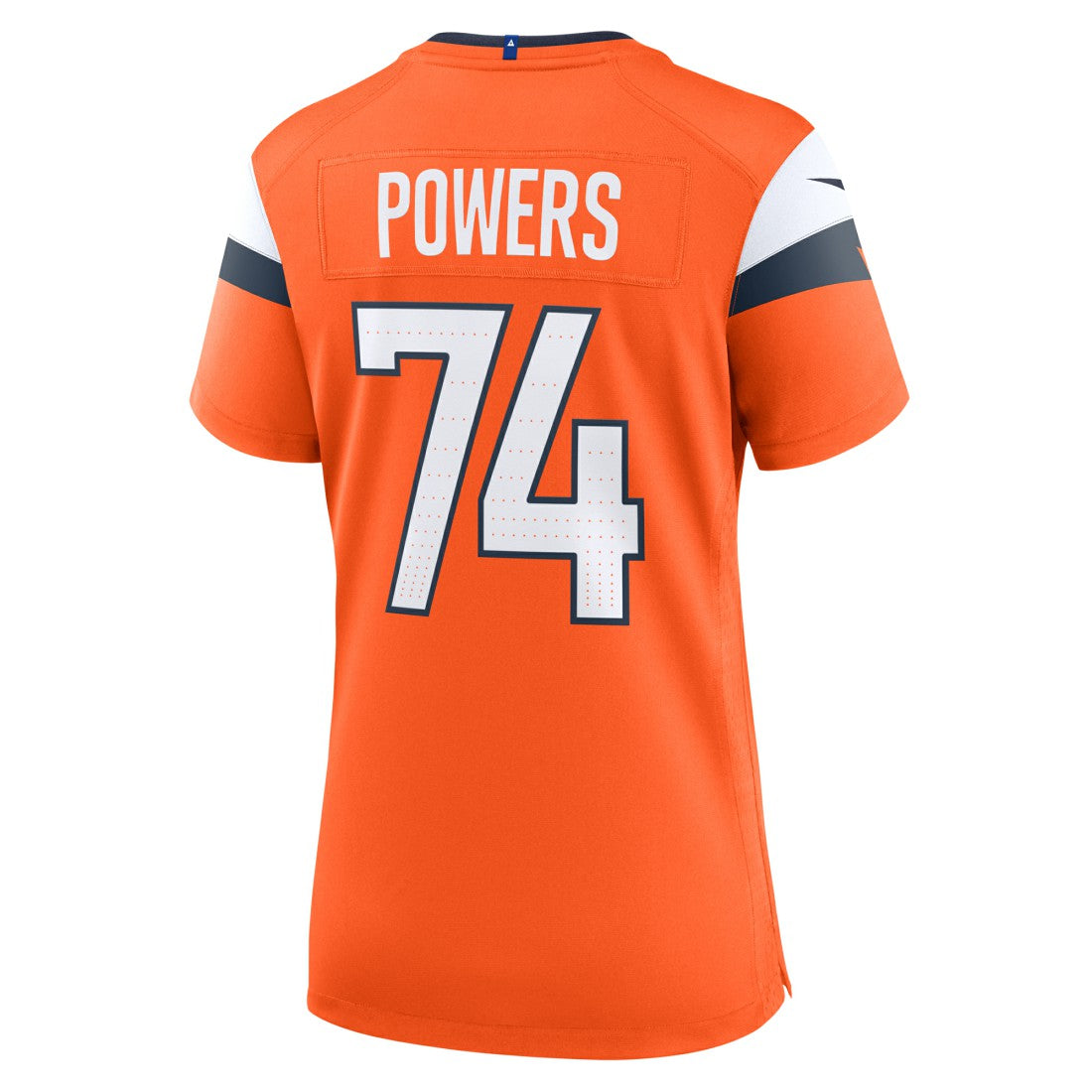 Nike Ben Powers Denver Broncos Women's Team Game Jersey Orange