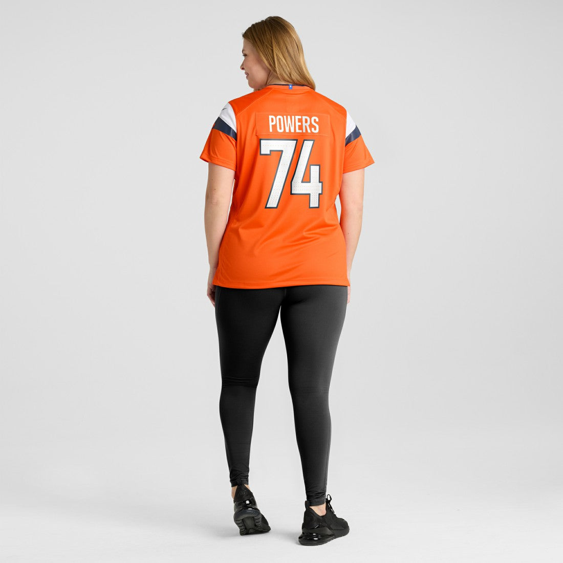 Nike Ben Powers Denver Broncos Women's Team Game Jersey Orange
