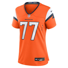 Nike Quinn Meinerz Denver Broncos Women's Team Game Jersey Orange
