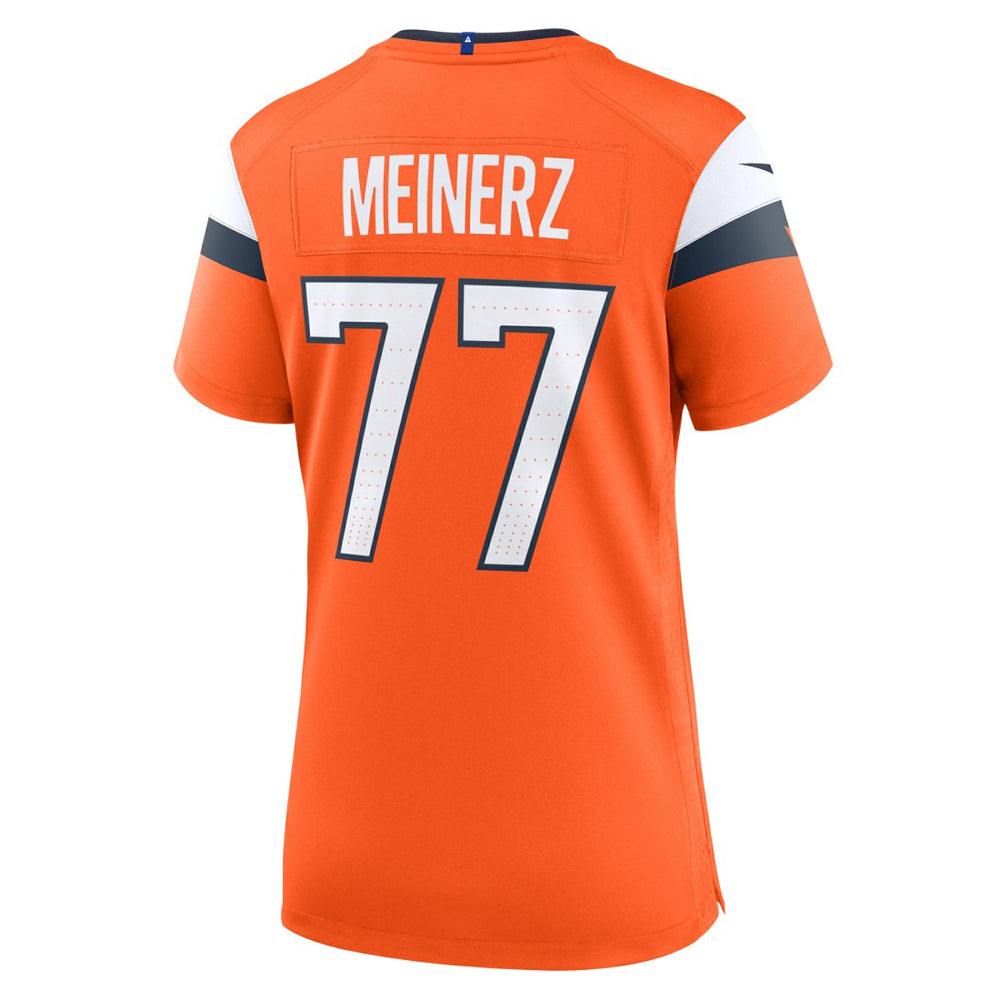 Nike Quinn Meinerz Denver Broncos Women's Team Game Jersey Orange