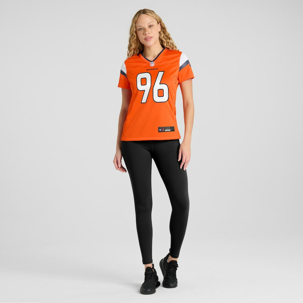 Nike Eyioma Uwazurike Denver Broncos Women's Team Game Jersey Orange