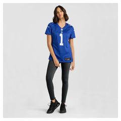 Nike Malik Nabers New York Giants Women's Game Jersey Royal