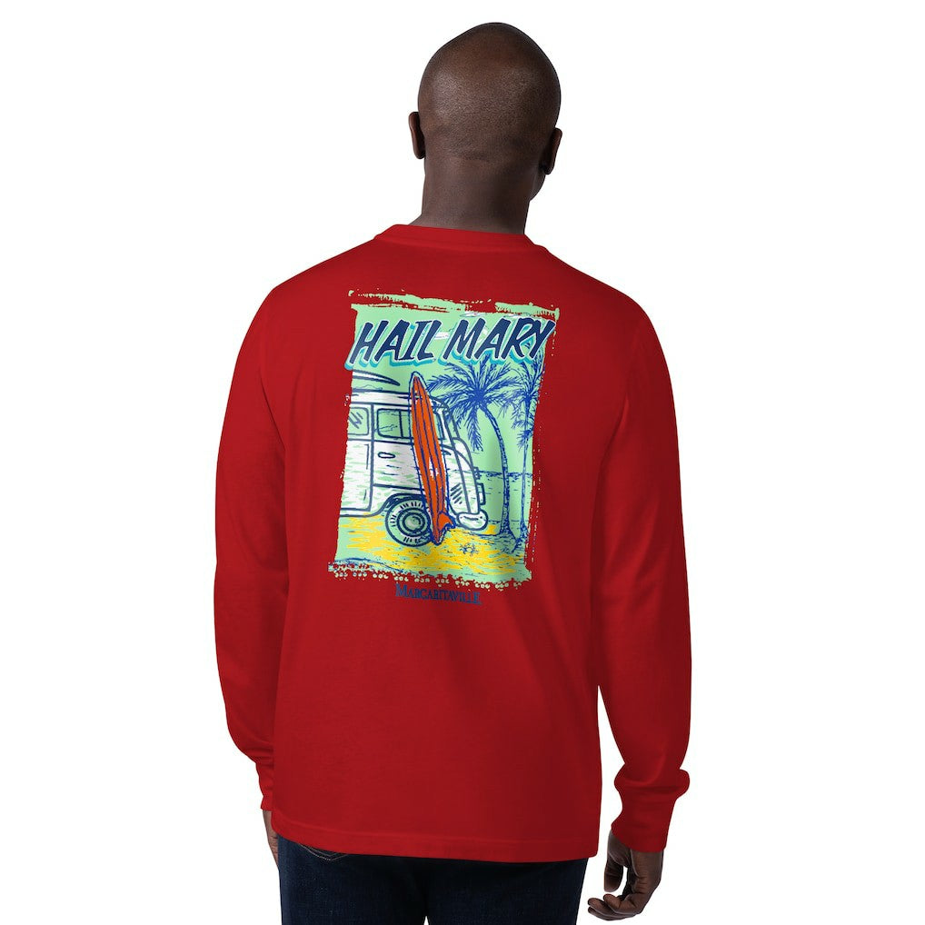 Atlanta Falcons Margaritaville Hail Mary Long Sleeve T-Shirt Red