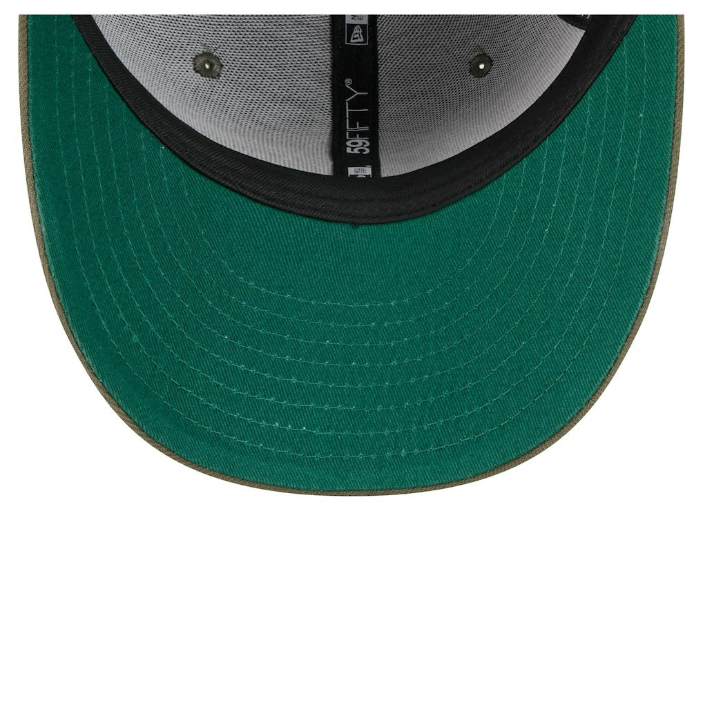 Golden State Warriors Tonal Florals 59FIFTY Fitted Hat for sale Olive | New Era for sale