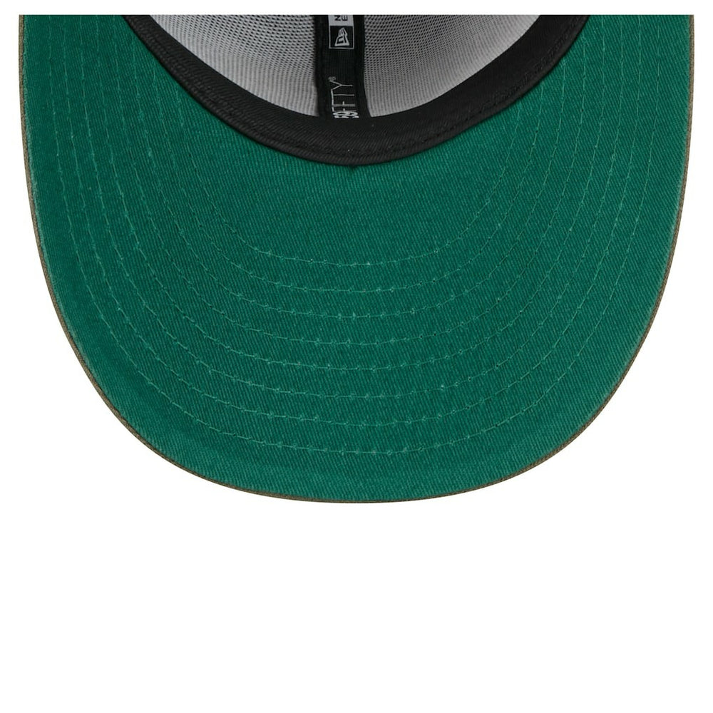 Boston Celtics Tonal Florals 59FIFTY Fitted Hat Olive | New Era