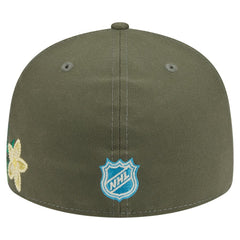 Los Angeles Kings New Era Tonal Florals 59FIFTY Fitted Hat - Olive - NHL 202223634