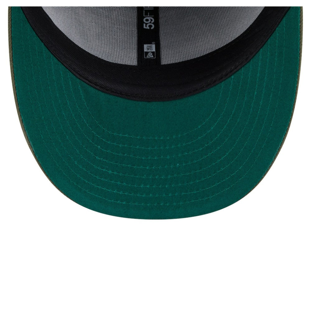Los Angeles Kings New Era Tonal Florals 59FIFTY Fitted Hat - Olive - NHL 202223634