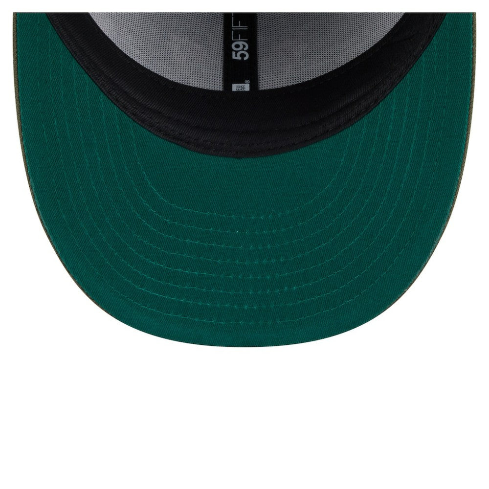 Toronto Maple Leafs New Era Tonal Florals 59FIFTY Fitted Hat - Olive - NHL 202223637