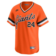 Willie Mays San Francisco Giants Nike Cooperstown Collection Limited Jersey - Orange - Nike Sale