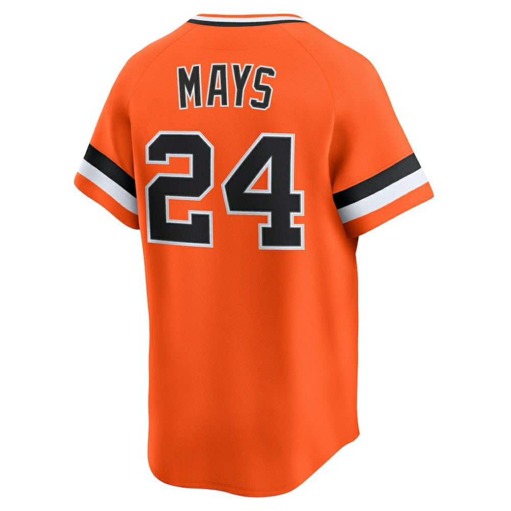 Willie Mays San Francisco Giants Nike Cooperstown Collection Limited Jersey - Orange - Nike Sale