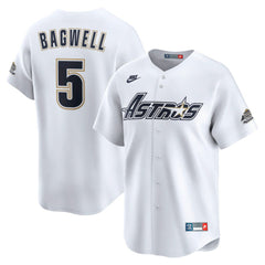 Jeff Bagwell Houston Astros Nike Throwback Cooperstown Collection Limited Jersey - White - Nike Lifestyle