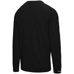 Baltimore Orioles Mitchell & Ness Arched Logo Slub Long Sleeve T-Shirt - Black - Mitchell & Ness on Sale