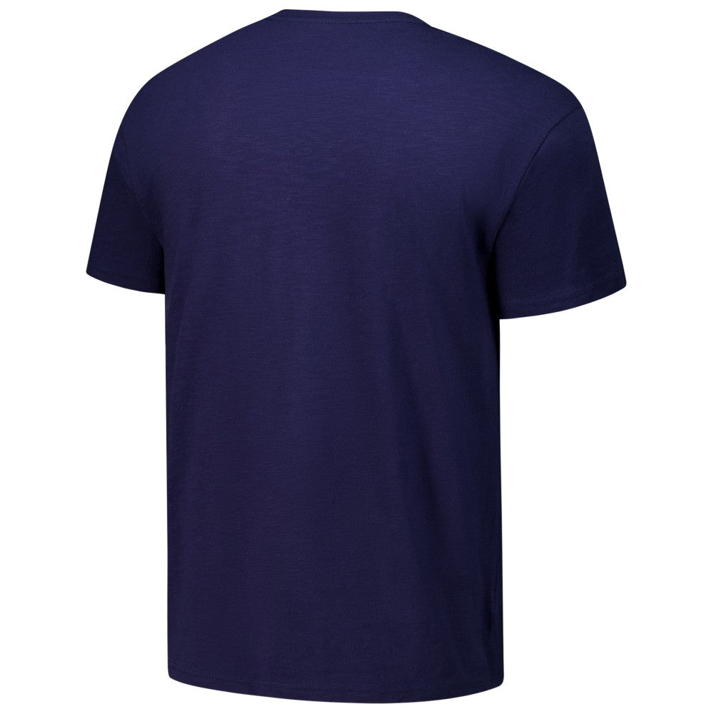 Milwaukee Brewers Mitchell & Ness Arched Logo Slub T-Shirt - Navy - Mitchell & Ness Online