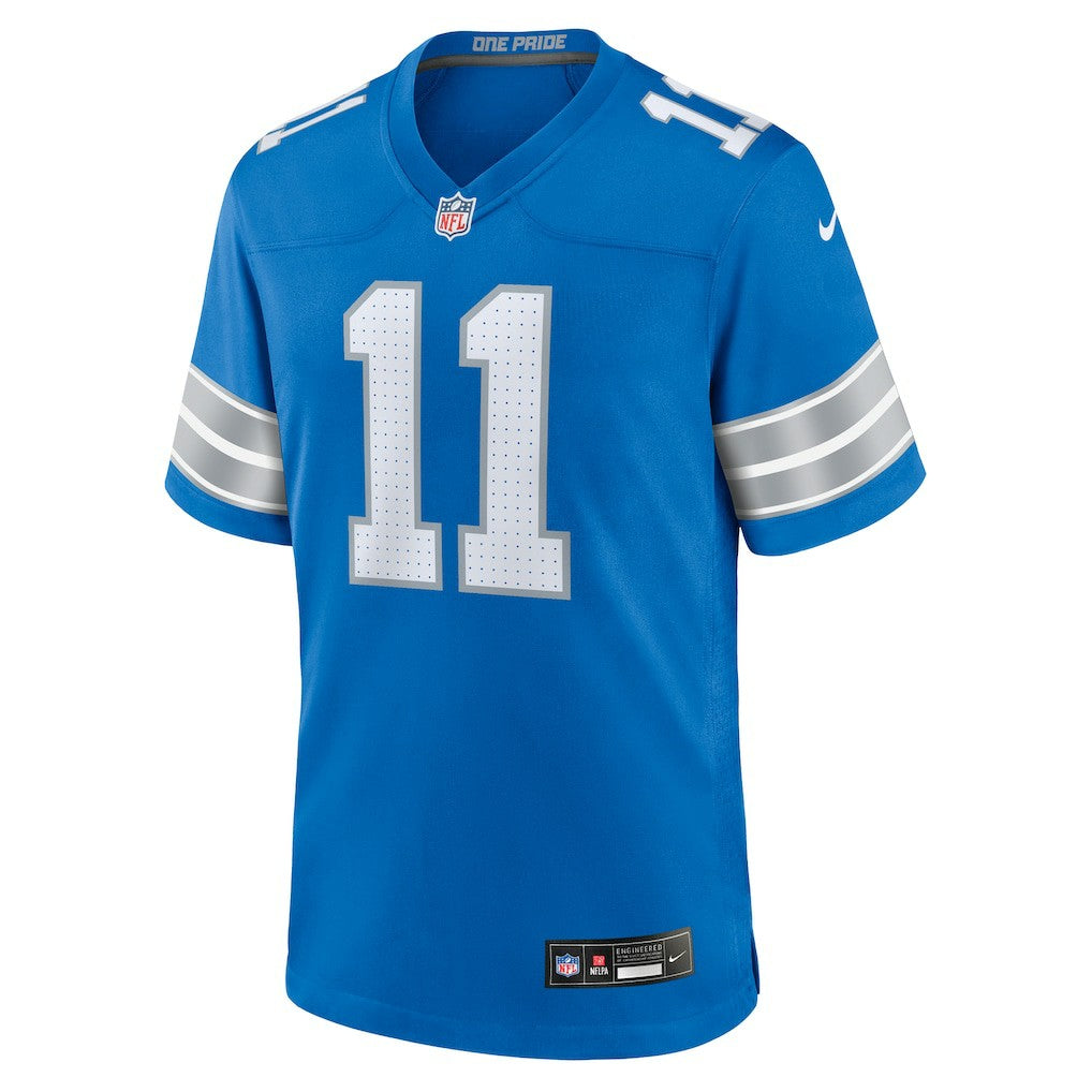 Nike Kalif Raymond Detroit Lions Team Game Jersey Blue