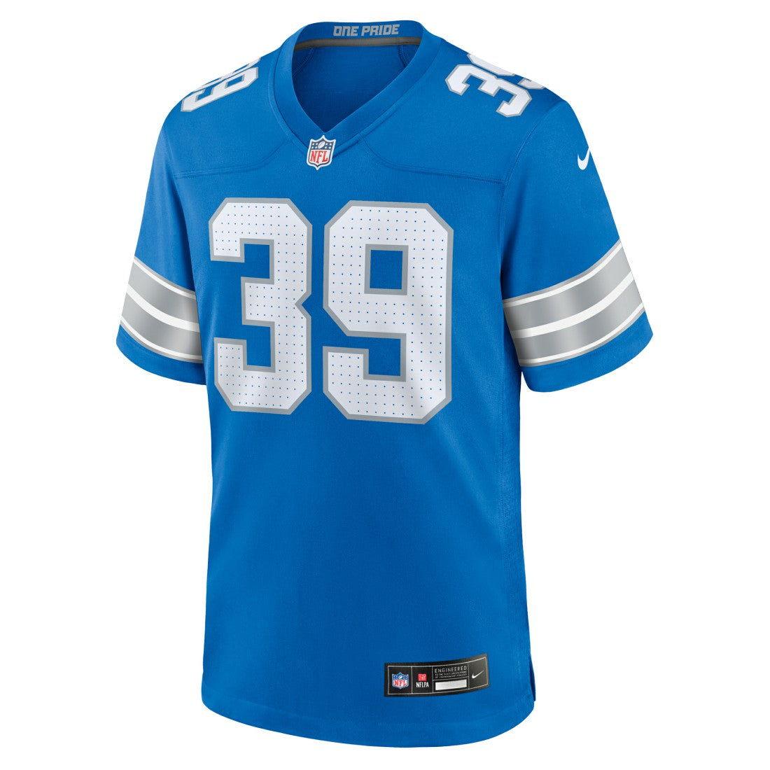 Nike Jake Bates Detroit Lions Team Game Jersey Blue