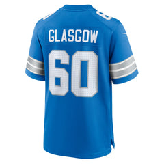 Nike Graham Glasgow Detroit Lions Team Game Jersey Blue
