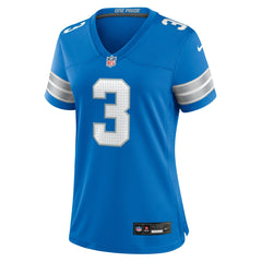 Nike Jack Fox Detroit Lions Women's Team Game Jersey Blue