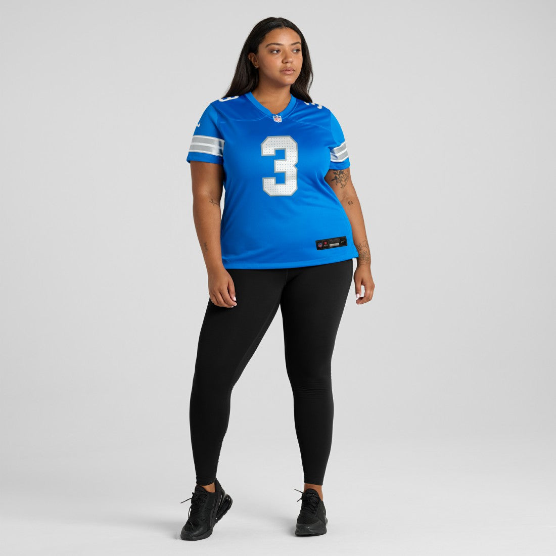 Nike Jack Fox Detroit Lions Women's Team Game Jersey Blue
