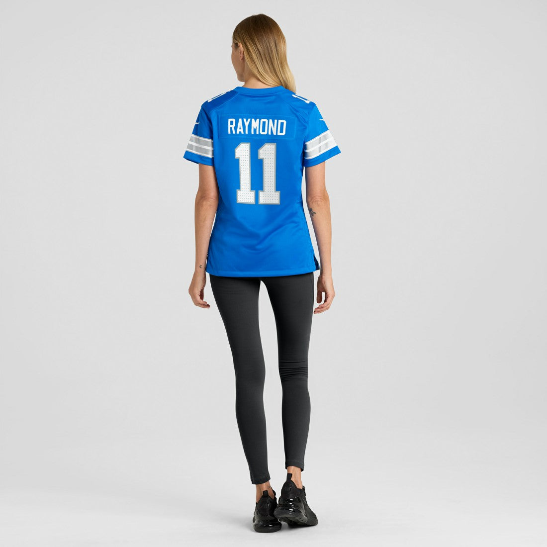 Nike Kalif Raymond Detroit Lions Women's Team Game Jersey Blue