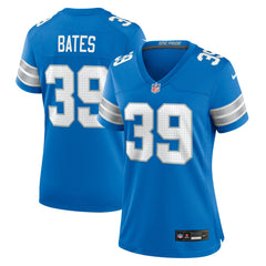 Nike Jake Bates Detroit Lions Women's Team Game Jersey Blue