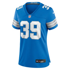 Nike Jake Bates Detroit Lions Women's Team Game Jersey Blue