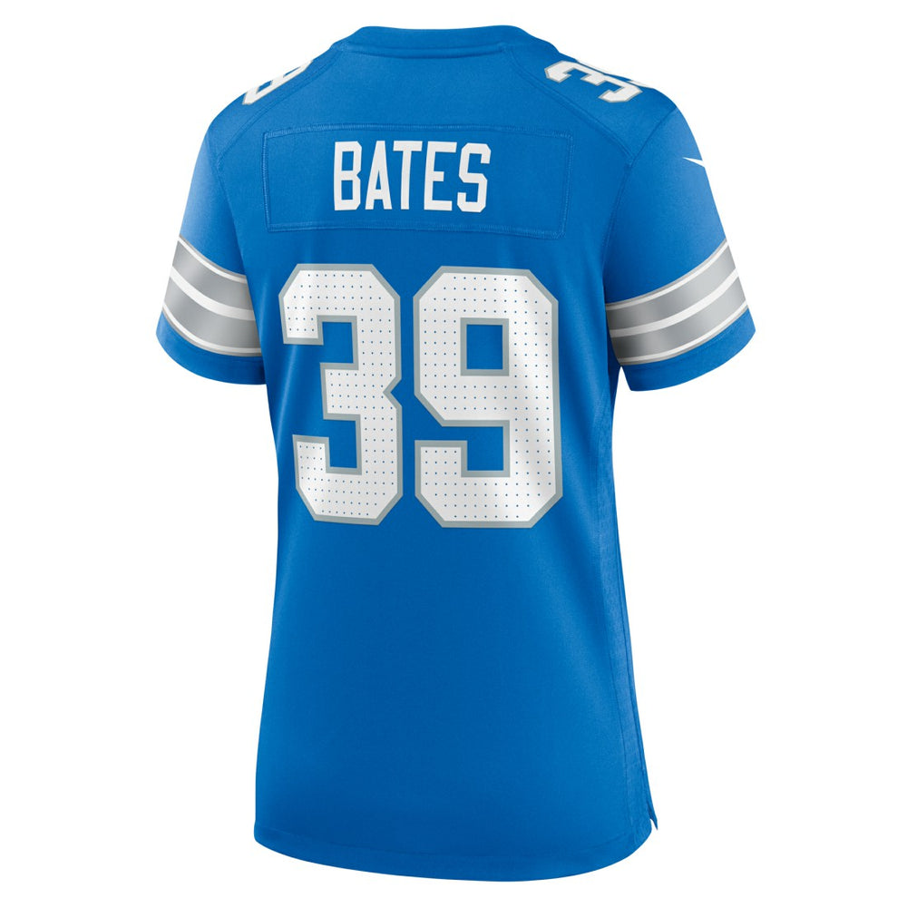 Nike Jake Bates Detroit Lions Women's Team Game Jersey Blue