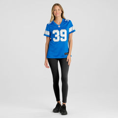 Nike Jake Bates Detroit Lions Women's Team Game Jersey Blue